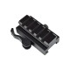 5 SLOTS STANDARD 20mm RAIL 1/2 INCH RISER QD BLACK, Upgrade your optic setup with this ½-inch Riser Mount engineered for all standard 20 mm rails